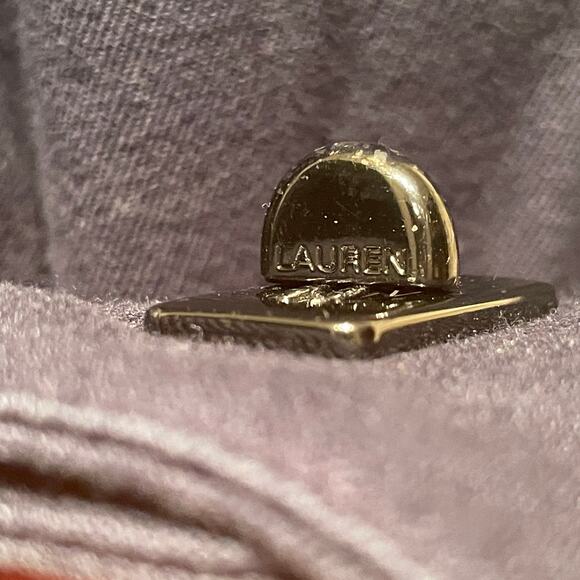 Ralph Lauren Equestrian Blazer 6 | Vintage Navy Jacket, Leather Trim Toggle Rare - Picture 3 of 9